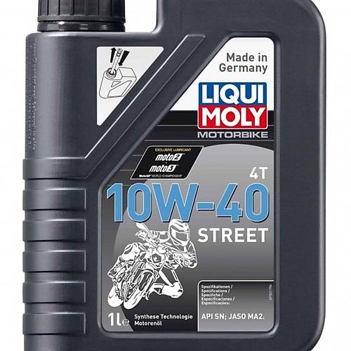 Liqui Moly 10W-40 Street / (10W40) 4t Sentetik Motor Yağı (4L)