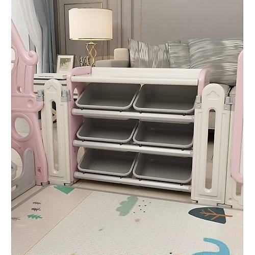 UTH�NGO Hayal D�nyas� Oyun Alan� 205x246cm Sallanan At Hediyeli PEMBEBEYAZ