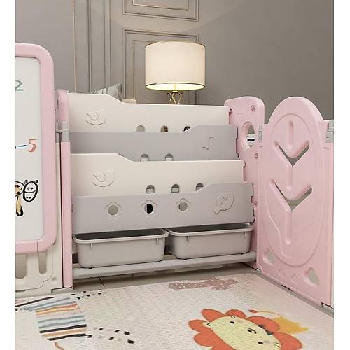 UTH�NGO Hayal D�nyas� Oyun Alan� 205x246cm Sallanan At Hediyeli PEMBEBEYAZ