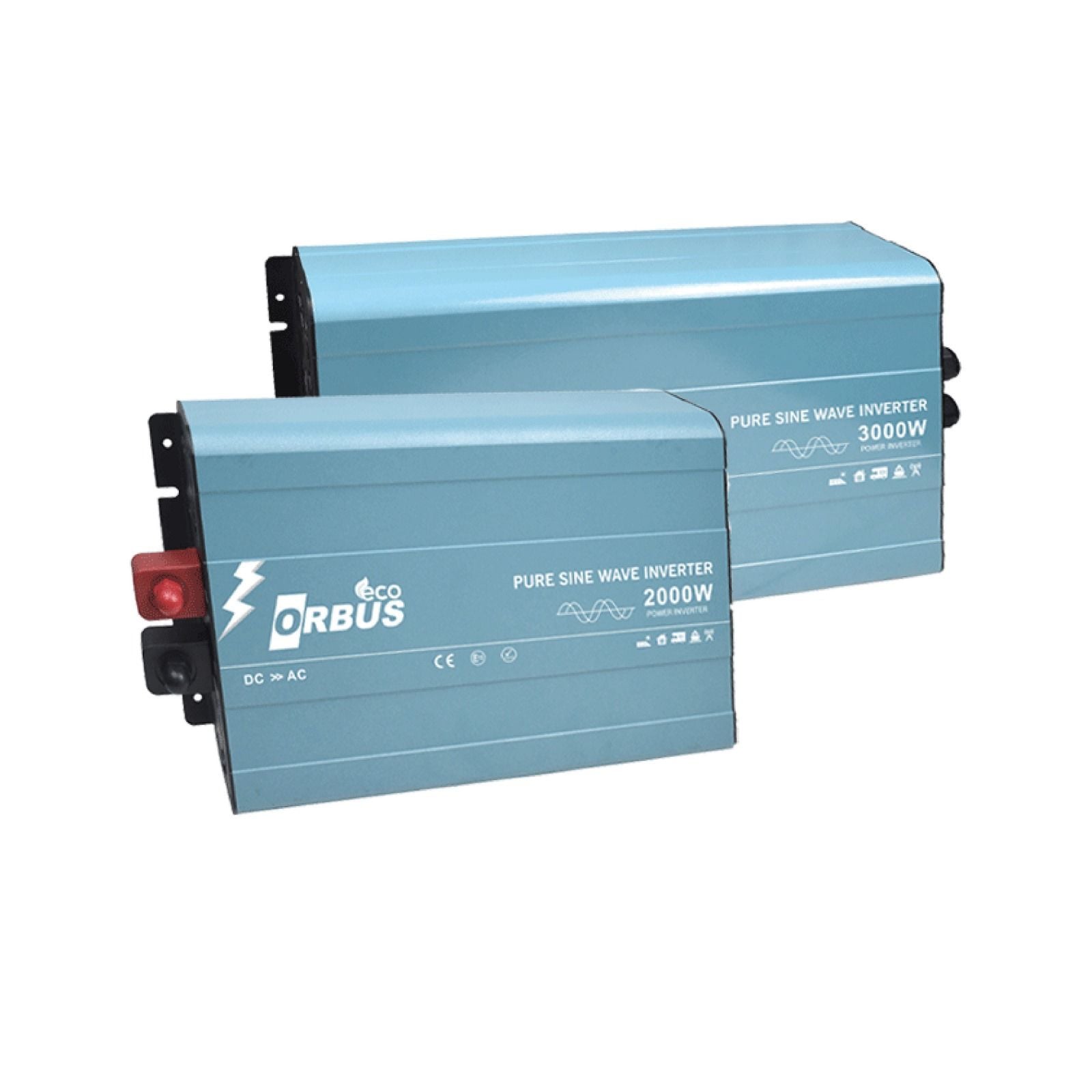 Orbus Eco İntelligent 12 Volt 1000 Watt Tam Sinüs İnverter