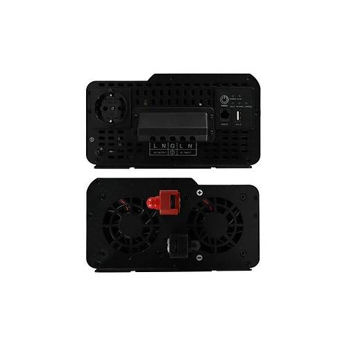 Mexxsun 12 Volt 3000 Watt UPS (Ramote Ekran) Tam Sin�s �nverter