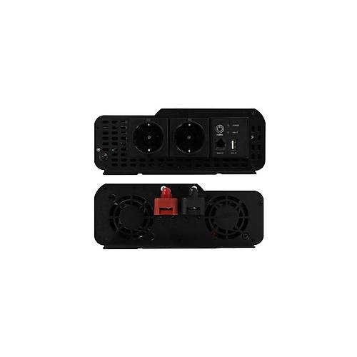 Mexxsun 12 Volt 2000 Watt Tam Sin�s UPS �nverter (Remote Ekran)