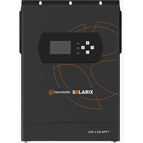 Tun�matik Solarix 4 kW 4000 W Watt 24 V Volt 100 A Amper Y�ksek Voltaj Mppt Ak�ll� Solar �nverter �nvert�r