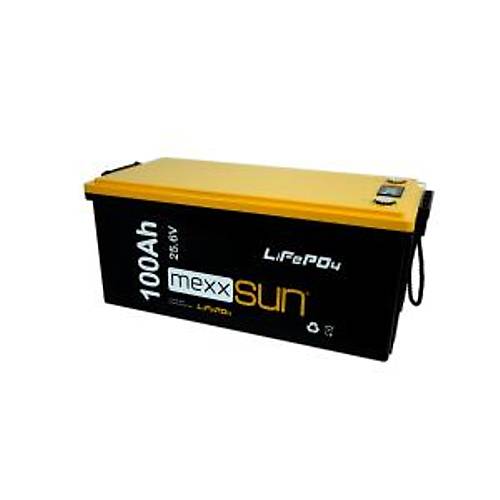 Mexxsun 25.6 Volt 100 Amper 2560 Wh Lityum Ak� (LiFePo4)