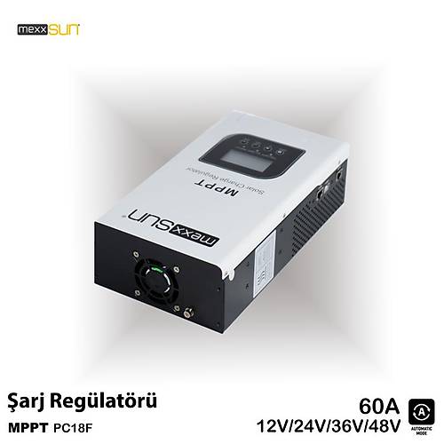 Mexxsun 60 Amper 12/24/48 Volt  MPPT �arj Kontrol Cihaz�