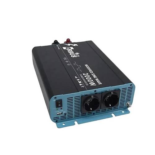 Orbus 12 V Volt 2000 W Watt 2 kW Modifiye Sin�s �nverter �nvert�r �evirici