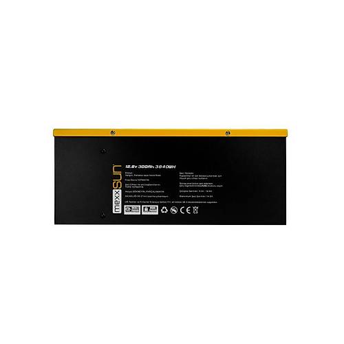 Mexxsun 12.8 Volt 300 Amper 3840 Wh Lityum Ak� (LiFePo4)