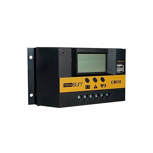 Mexxsun 30 Amper 12/24 Volt  PWM �arj Kontrol Cihaz�