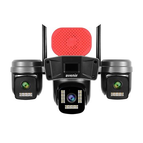 Avenir AV-S308 6 MP 3 Kameral� Wifi Sirenli Kamera