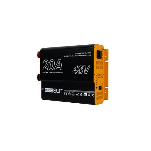 Mexxsun 48 Volt 20 Amper AC-DC Ak� �arj Cihaz�