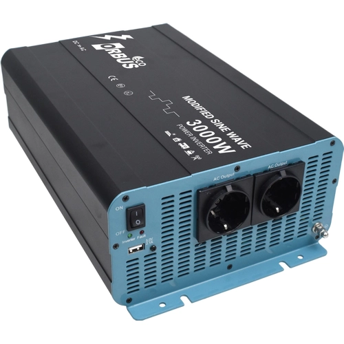Orbus 12 V Volt 3000 Watt 3 kW Modifiye S�nus �nverter DC-AC �evirici �nvert�r