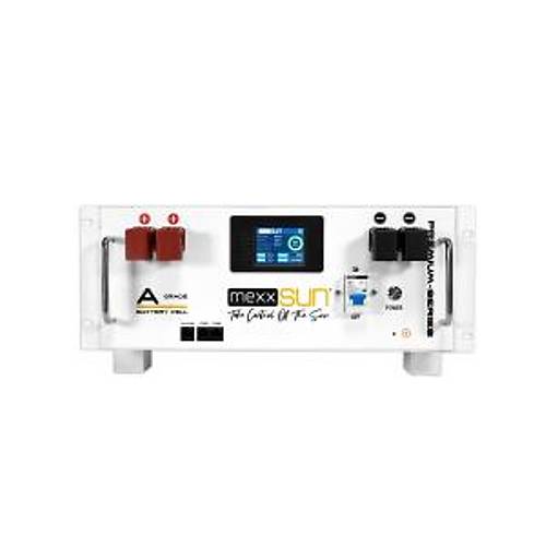 Mexxsun 48 V Volt 100 A Amper Lityum LifePo4 Batarya 4.8 kWh