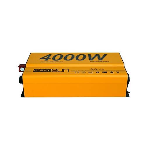 Mexxsun 12 V Volt 4000 W Watt Tam Sin�s �nverter