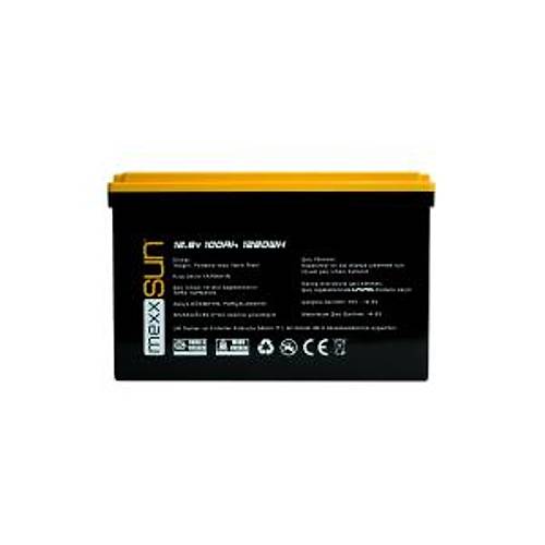 Mexxsun Lityum Ak� 12,8V 100Ah (LiFePo4) 1280Wh