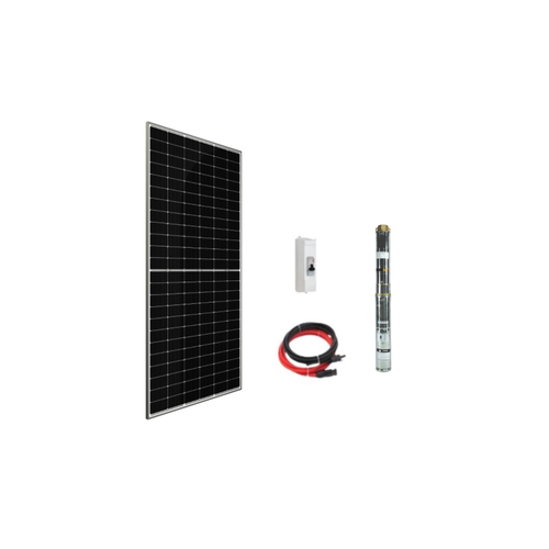 24V Volt 0.4 HP 0.3 kW 300 W Watt Dc Kademeli Dalg Solar Pompa 455 Watt Gne Paneli Solar Sulama Paket Sistem