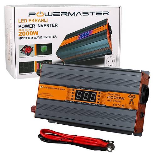 Powermaster 24 Volt 2000 Watt Modifiye Sin�s inverter