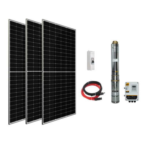 110 V Volt 1.6 HP 1.3 kW 1300 W Watt Dc Kademeli Dalg Solar Pompa 1650 Watt Gne Paneli Solar Sulama Paket Sistem