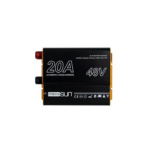 Mexxsun 48 Volt 20 Amper AC-DC Ak� �arj Cihaz�