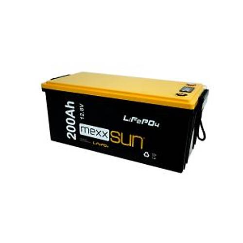 Mexxsun Lityum Ak� 12,8V 200Ah (LiFePo4) 2560Wh