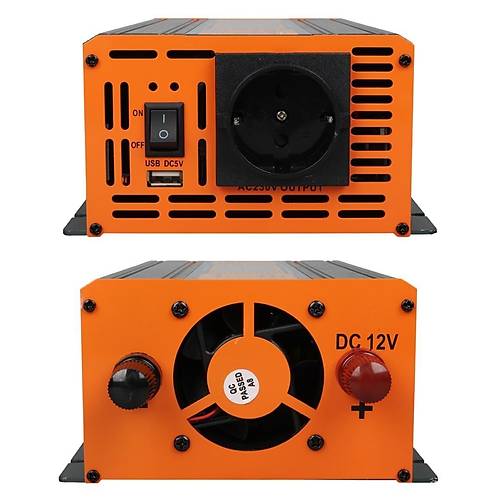 Powermaster 12 V Volt 1500 W Watt Modifiye Sin�s inverter
