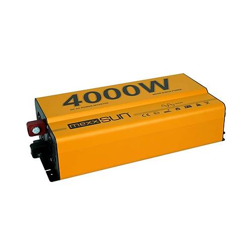 Mexxsun 12 V Volt 4000 W Watt Tam Sin�s �nverter