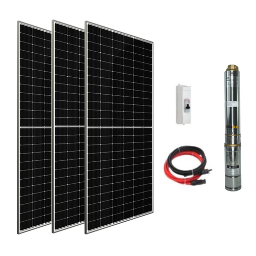 72 V Volt 1.5 HP 1.1 kW 1100 W Watt Dc Kademeli Dalg Solar Pompa 1365 Watt Gne Paneli Solar Sulama Paket Sistem