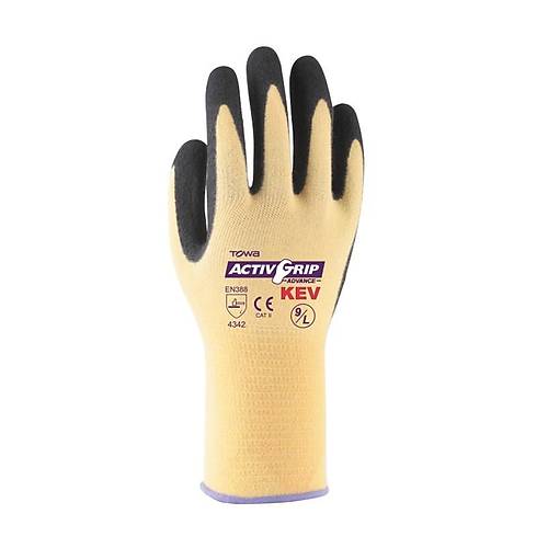 TOWA-AG Advanced KEV 591 ActivGrip? Advanced Kevlar� �zerine MicroFinish� Nitril Kapl� �� Eldiveni