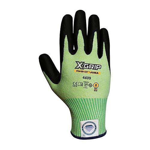 JUBA-4409 Dyneema Astar Kesilme Diren�li Lateks Kapl� �� Eldiveni