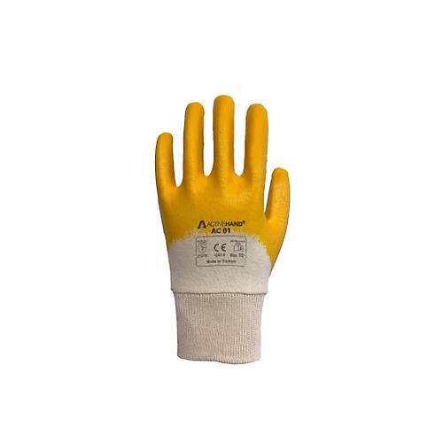 Activehand AC-01 Nitril Kaplama Ya�a Diren�li Eldiven