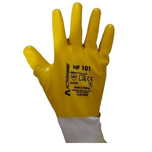 ACTIVEHAND NF-101 Tam Nitril Kaplamal� Eldiven