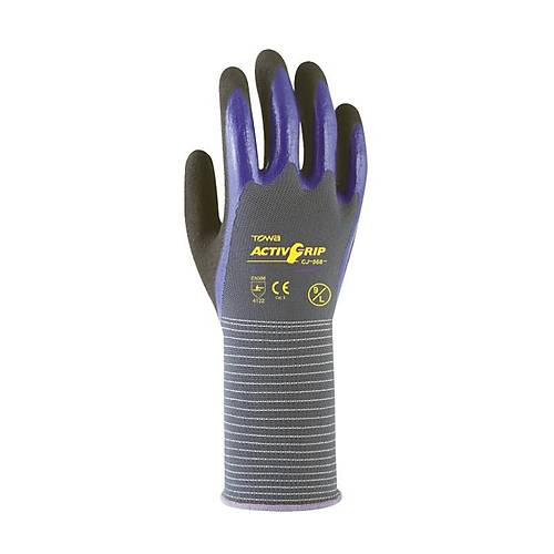 Towa Nitril Kaplamal� ActivGrip CJ 568 �� G�venli�i Eldiveni