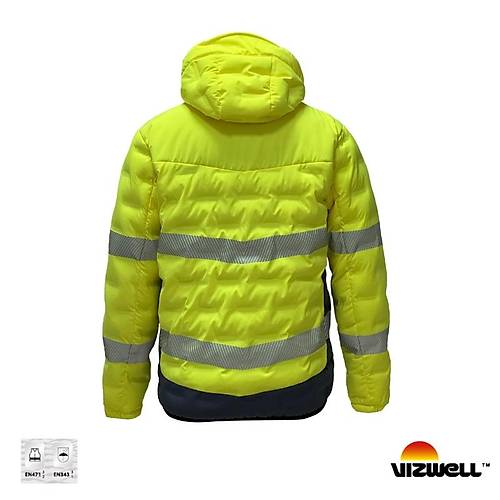 VIZWELL? VWJK517 ? Reflekto?rlu? Teknik Dolgulu Tasar�m Mont - Sar�