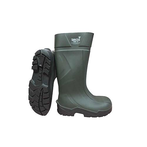 Techno Boot S4 SRC �elik Burunlu Uzun �izme Ye�il