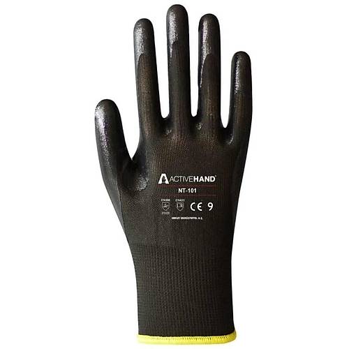 ActiveHand NT-101 Nitril �� Eldiveni Siyah
