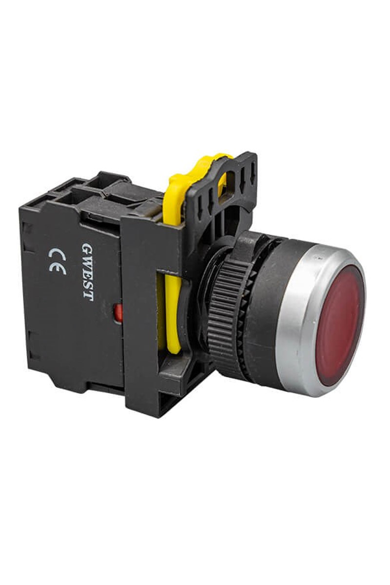 Gwest A5-01D-24 Q 22mm Serisi Led Işıklı Yaylı Buton