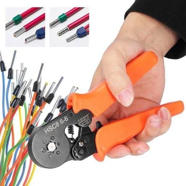 HSC8 6-6 - Yüksük Sıkma Pensesi 0.08-6.00 mm2 - 6 Köşe
