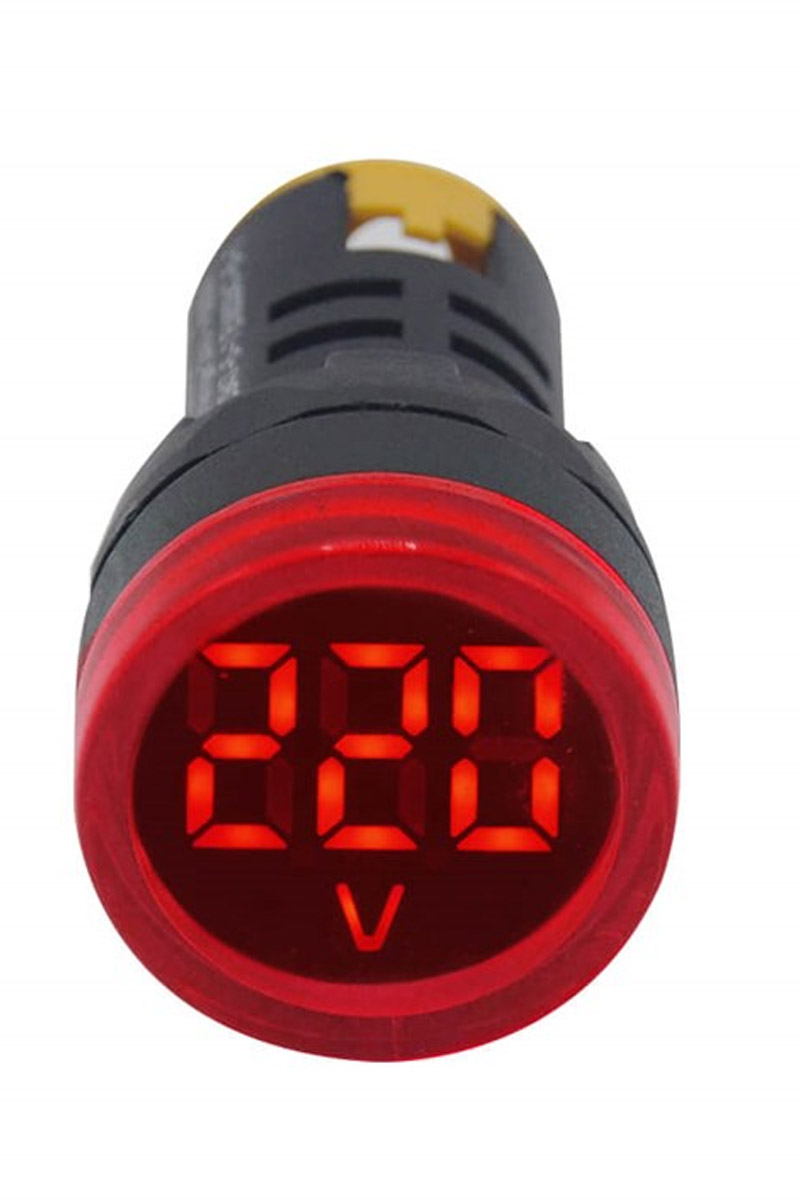 Gwest 22 VS-K 24-450V Kırmızı AD-116 Serisi Voltmetre