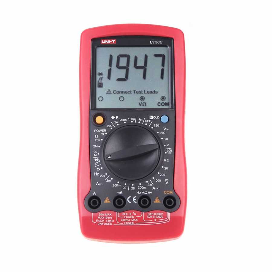 Unit UT58C Dijital Multimetre Ölçü Aleti