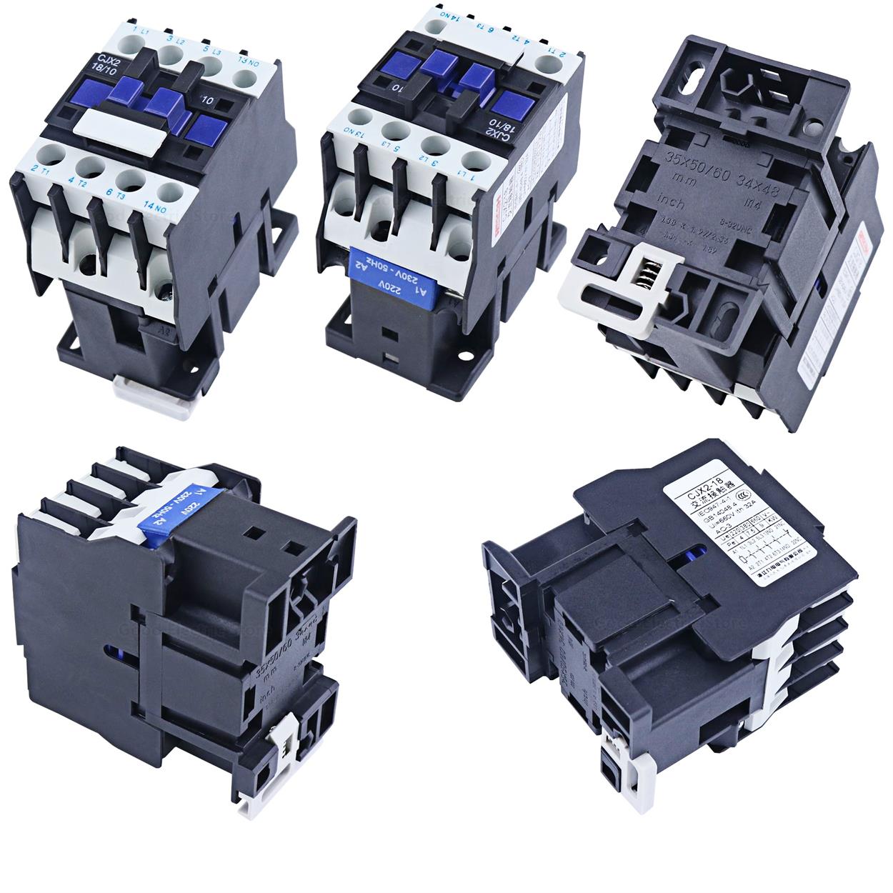 OAG - D0910 Kontaktör 4kW 9Amper NO-NC