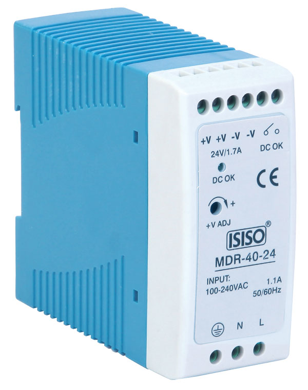 IMDR-40-24 40W 24VDC 1.7A Raya Montajlı Güç Kaynağı