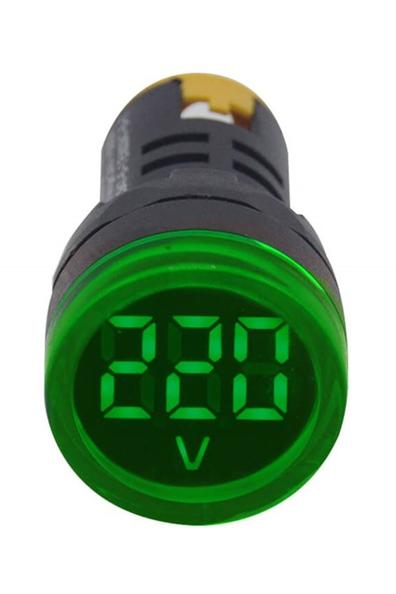 Gwest 22 VS-Y 24-450V Yeşil AD-116 Serisi Voltmetre
