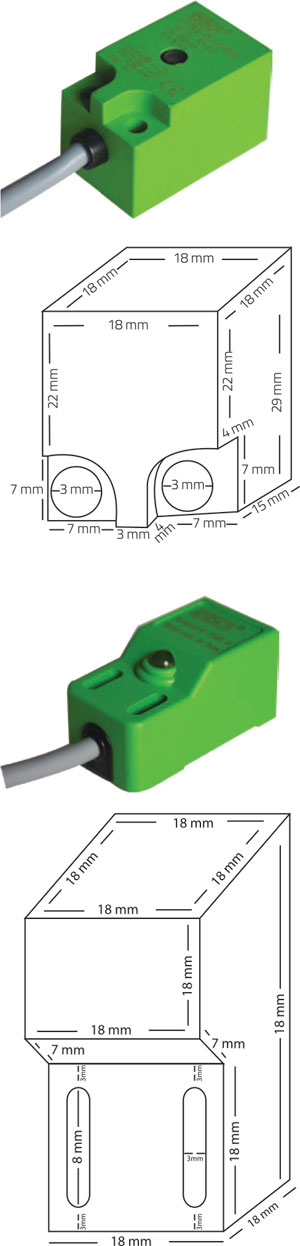 Isıso IPB5-B17-E1 Kübik Tip Endüktif Sensör