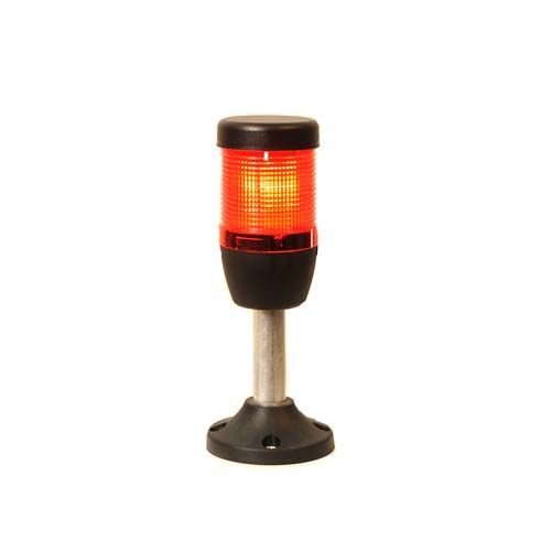 IS70-1T/W-J 24VDC Sabit, Flaşör, Çakar, Döner, Buzzer 1Kat Ø70 mm Işıklı Kolon