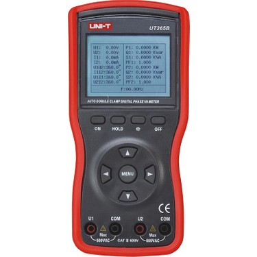 Unit UT265B Akıllı Tip İki Fazlı Dijital Volt ampermetre