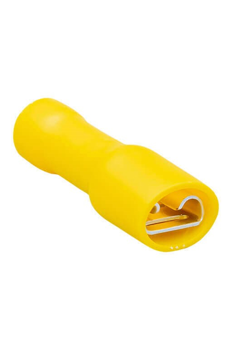 Gwest GFFD-5638 4.0-6.0mm2 100 Adet Tam İzoleli Dişi Faston Tip Kablo Ucu