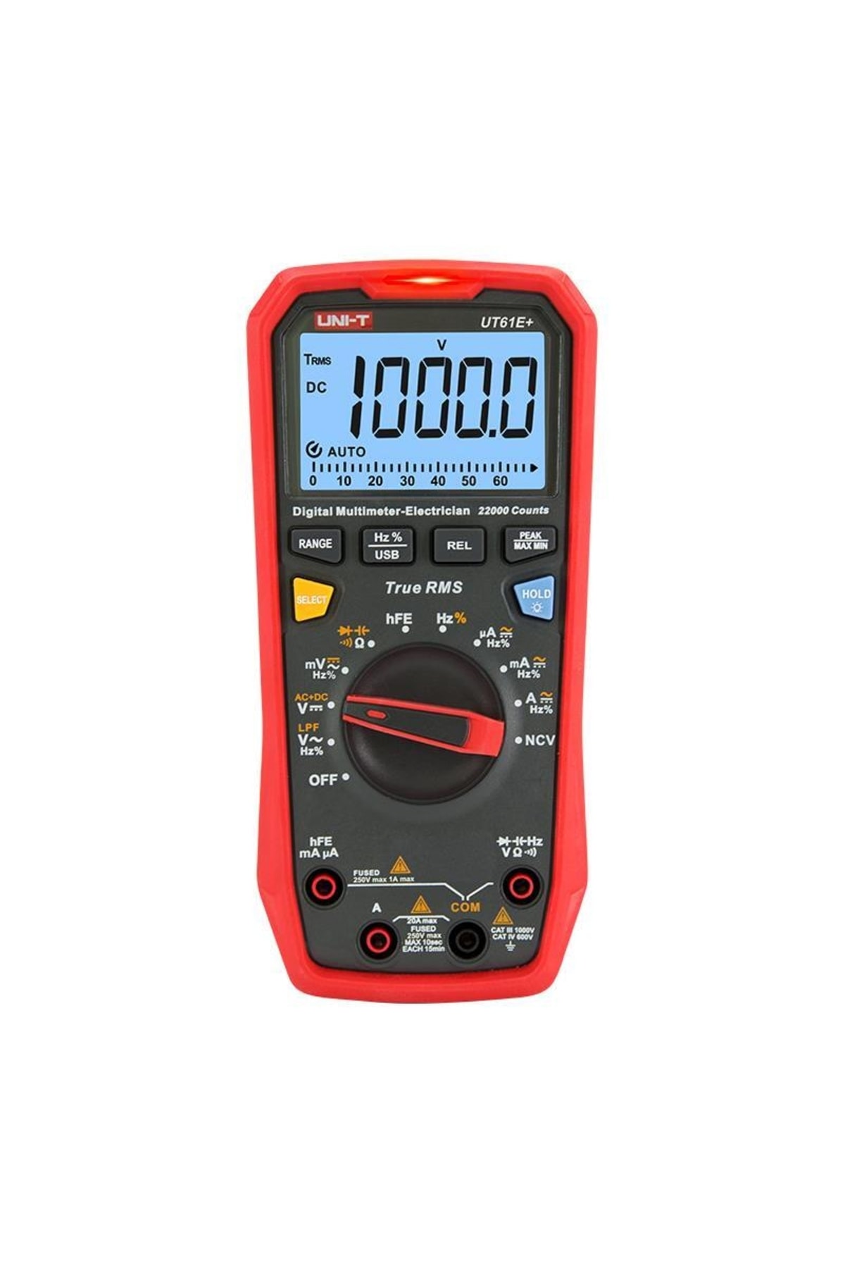 Unit UT61E+ 1000V True RMS Dijital Multimetre Ölçü Aleti