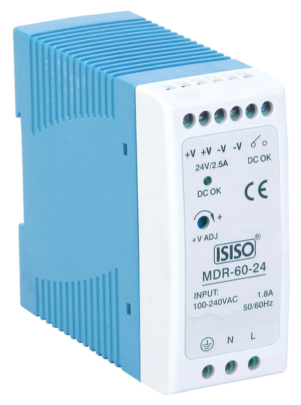 IMDR-60-12 60W 12VDC 5A Raya Montajlı Güç Kaynağı