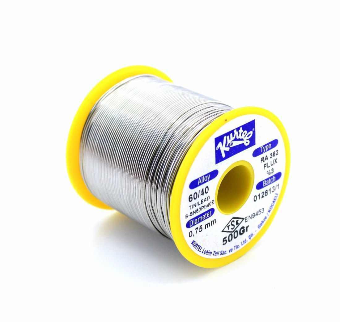 60/40 0.75mm 500g Lehim Teli Kurtel