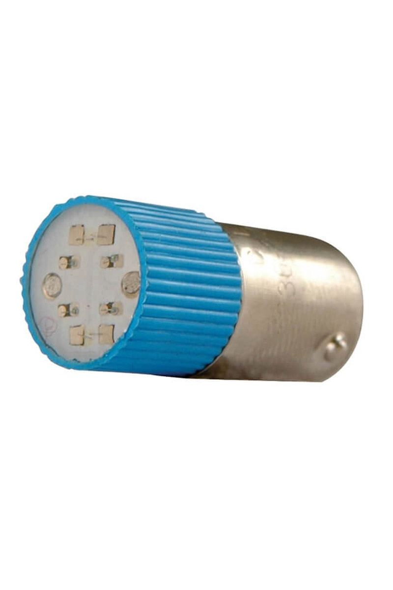 Gwest BA9S Led Ampul 110V.AC-DC Mavi Led Ampul