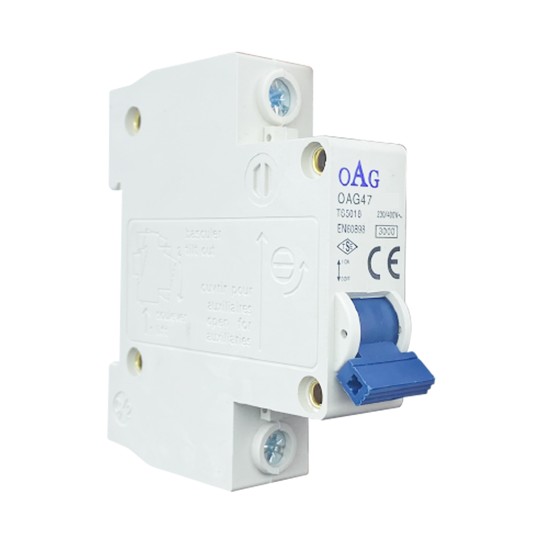 Oag C Serisi 1x10A 3kA Otomatik Sigorta